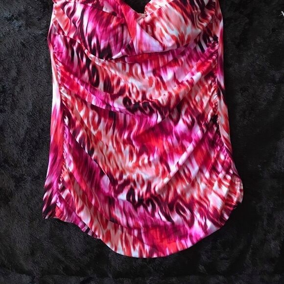 PINK SWIM DRESS NEW - Picture 3 of 5